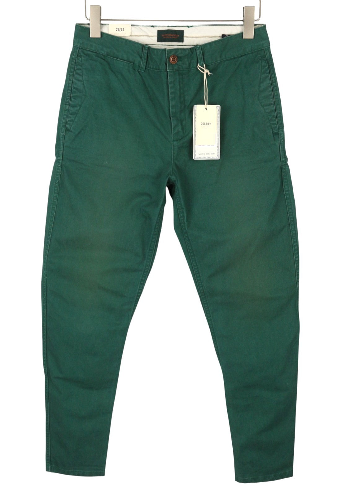 Scotch & Soda Coleby Herr Byxor Grön Relaxed Slim Fit Chino