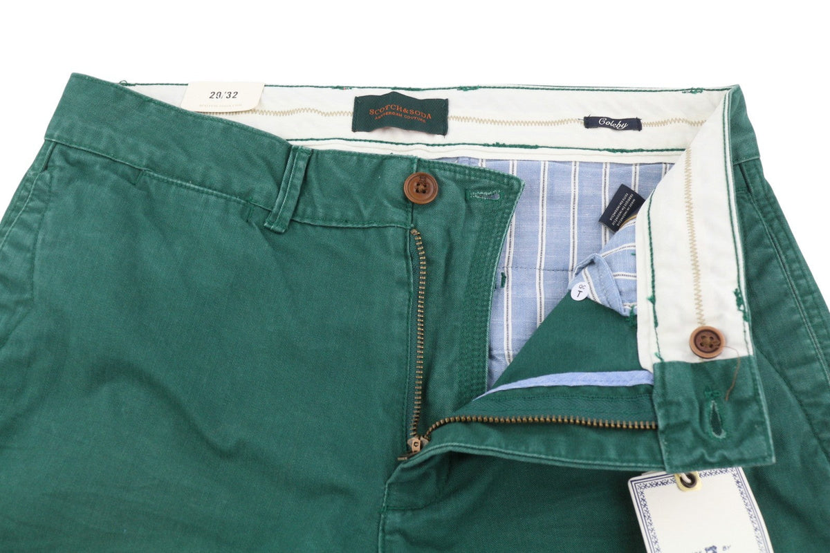 Scotch & Soda Coleby Herr Byxor Grön Relaxed Slim Fit Chino