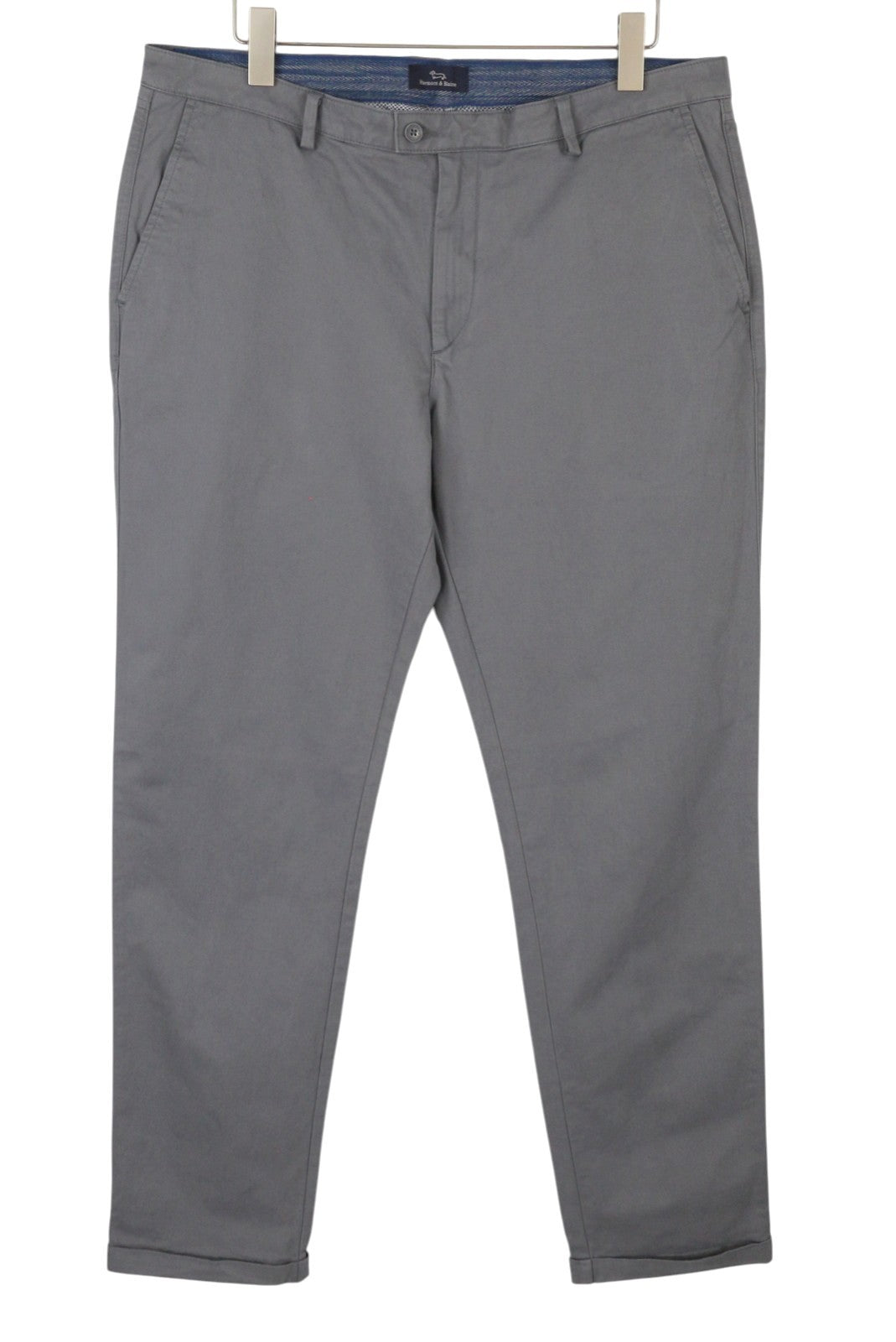 Pánské kalhoty Harmont & Blaine 54grey Regular Fit Turn-up Chino