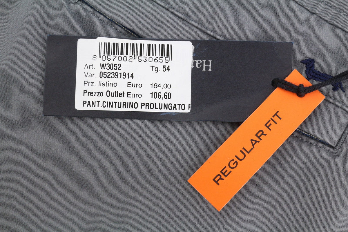 Pánské kalhoty Harmont & Blaine 54grey Regular Fit Turn-up Chino