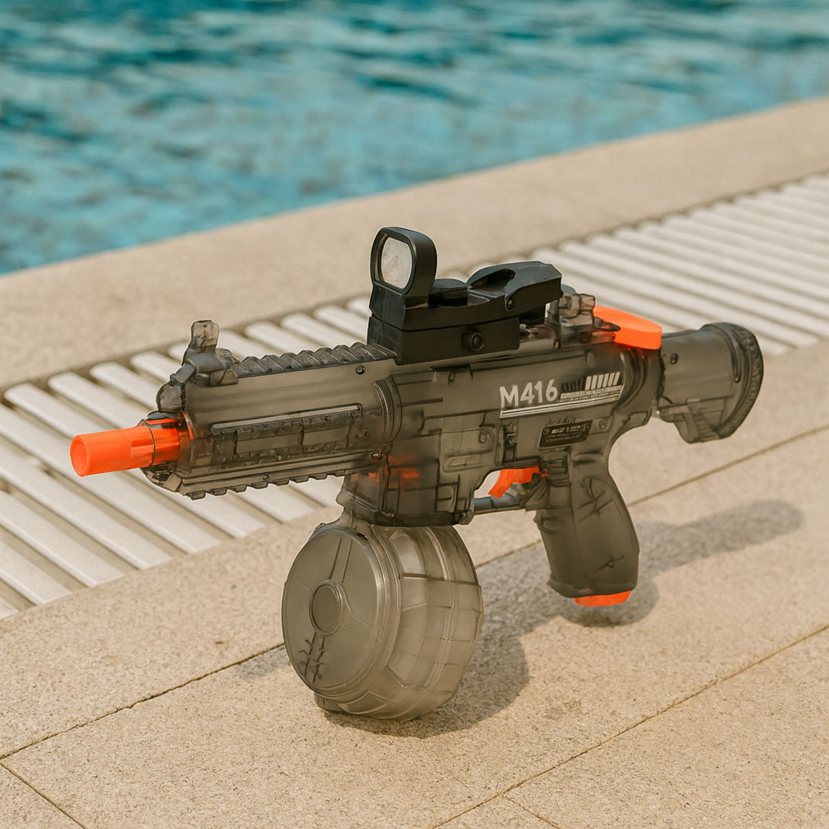 Electric Water Gun M416 Illuminated Sight 450 Ml 8-10 M