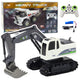 Remote Controlled Rc Crawler Excavator Lights Sounds White 1:24