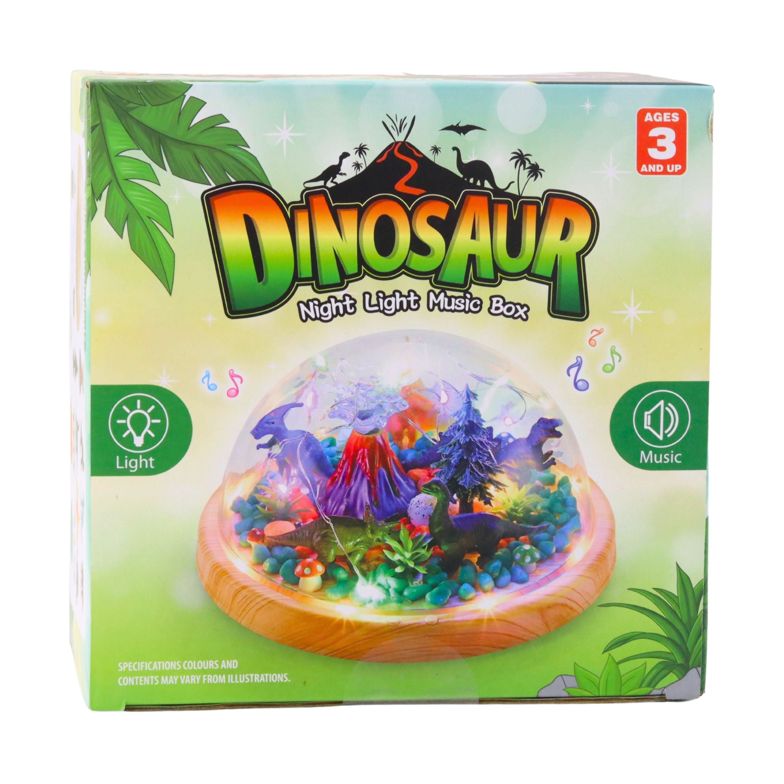 Diy Dinosaur Terrarium Creative Kit With Dome Night Light