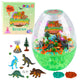 Diy Creative Dinosaur Terrarium Kit With Voice Control Night Light