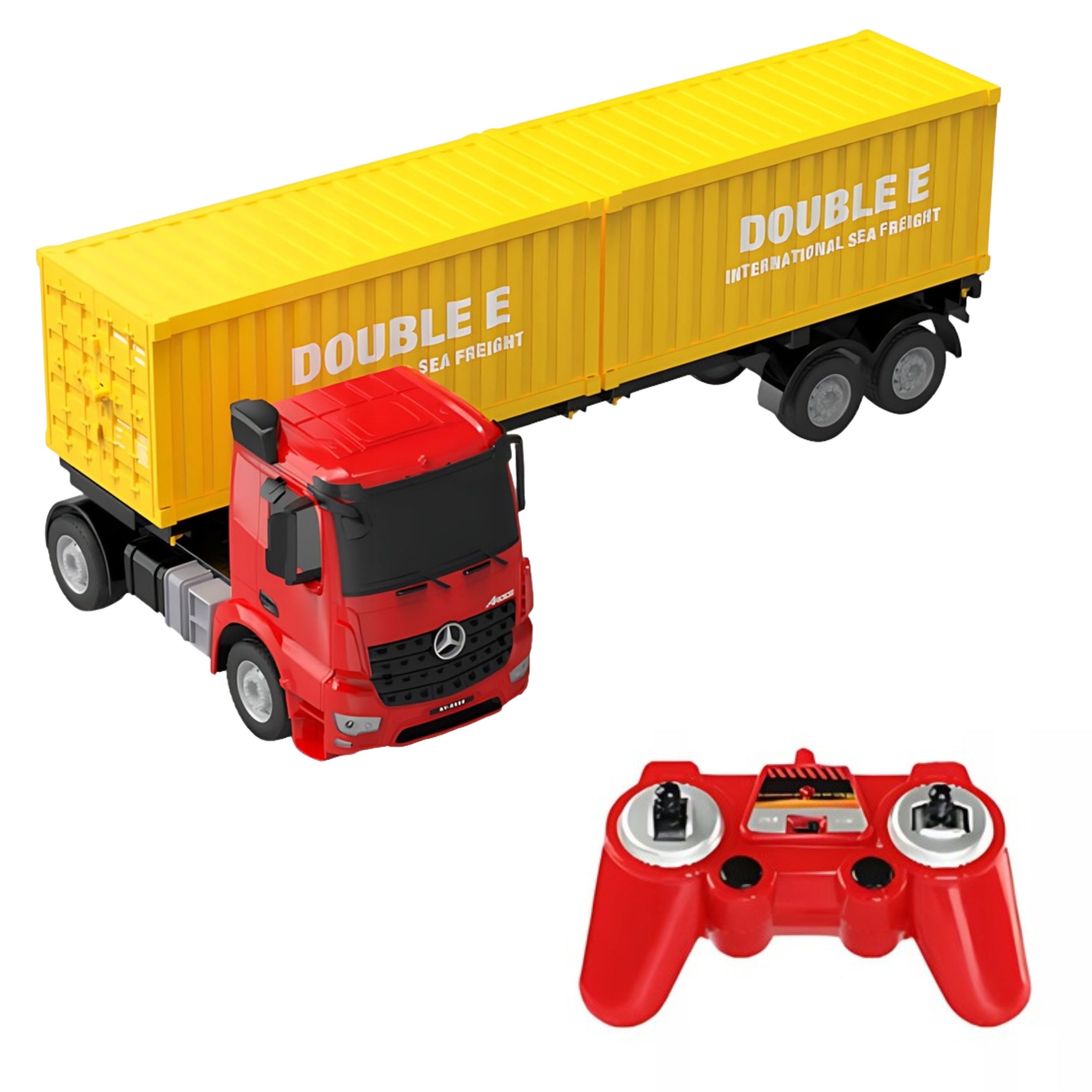 Mercedes-benz Arocs Remote Controlled Rc Container Truck 1:26