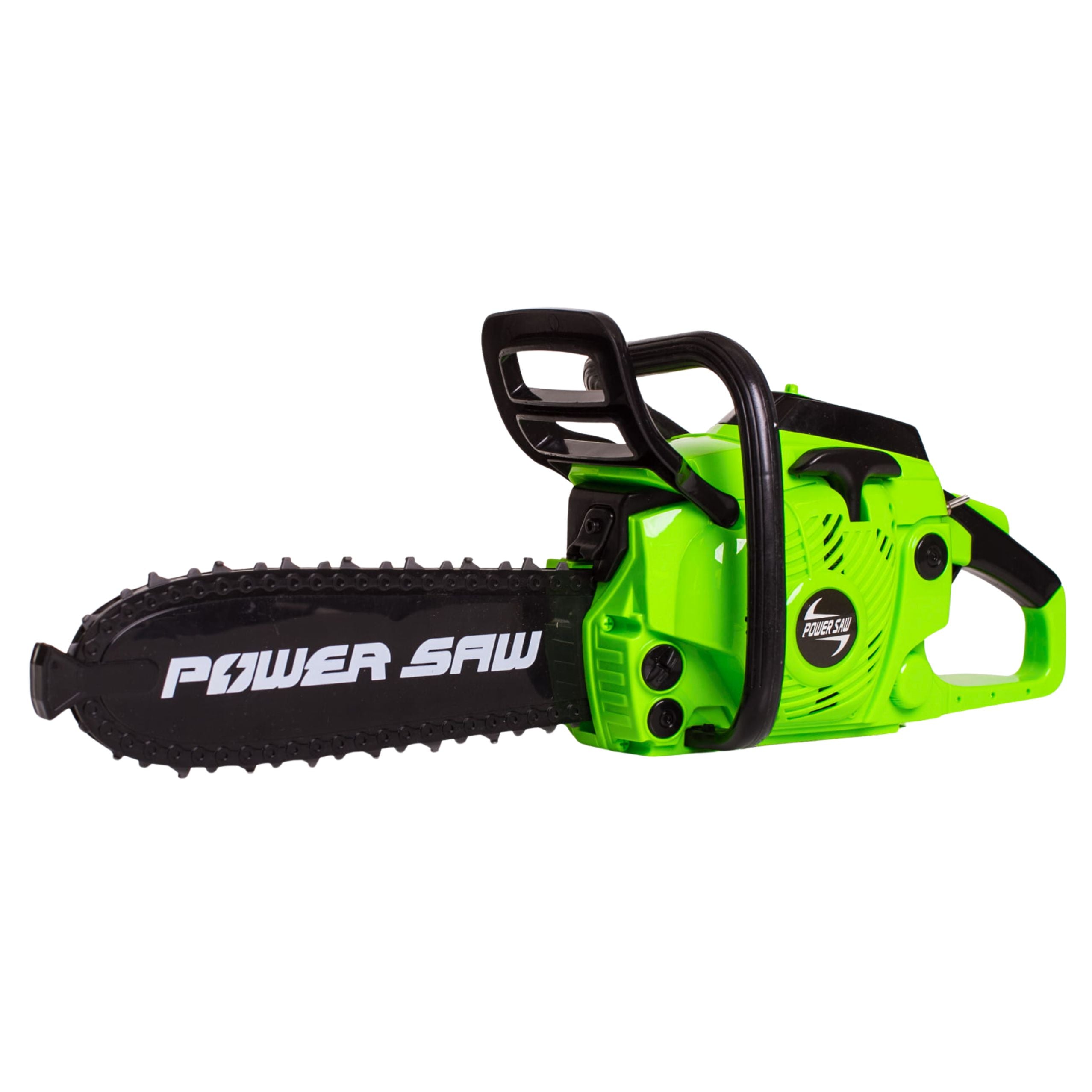 Toy Chainsaw For Kids Lights And Sounds Green