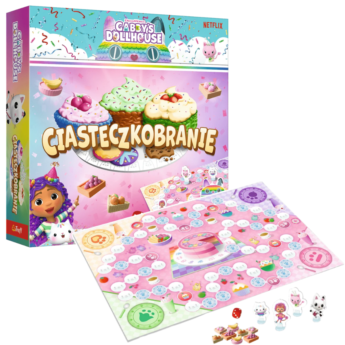 Gra - Zbieranie ciasteczek Trefl 02801