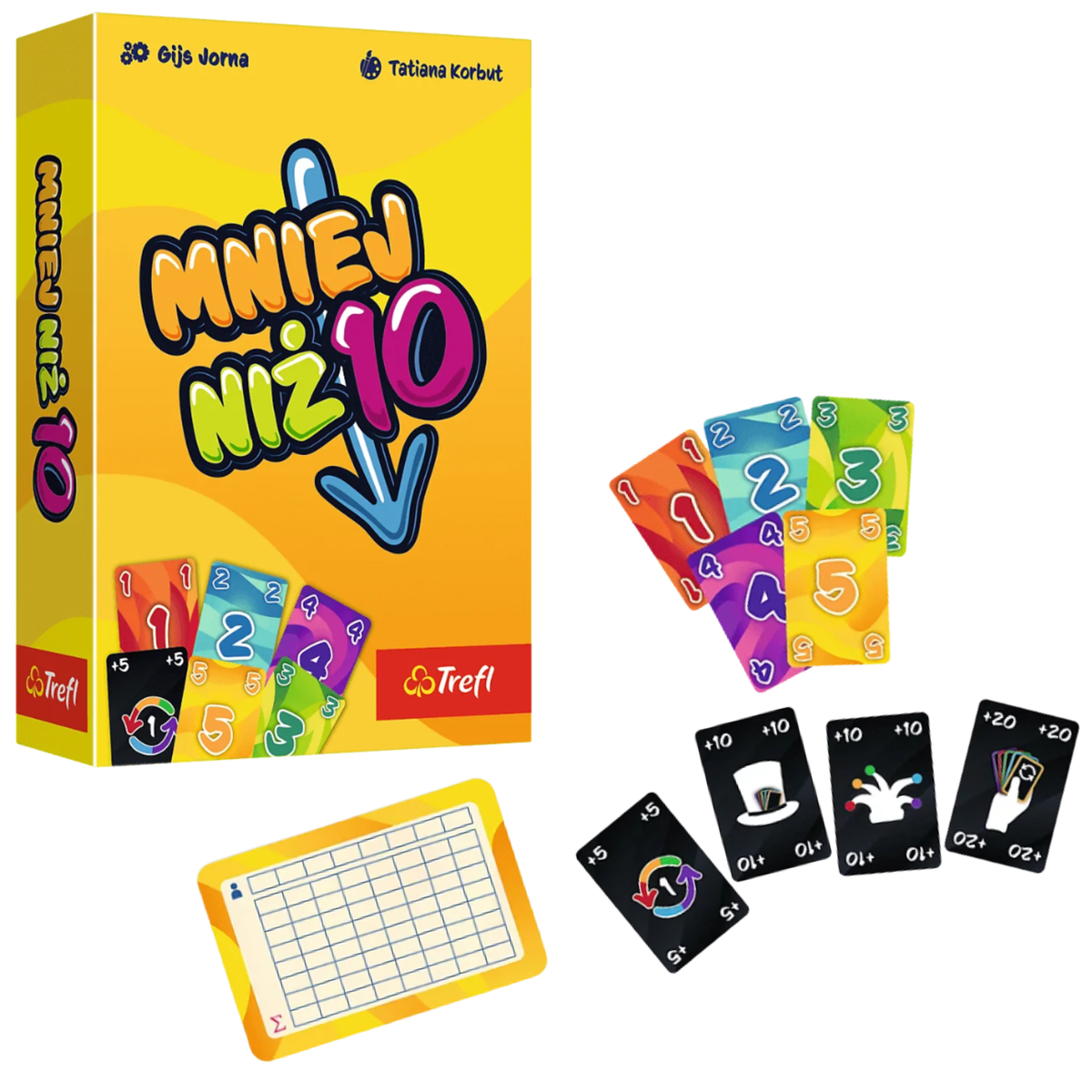 Card Game – Less Than 10 – Trefl 02880