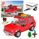 Construction Brick Set Car Fiat 126 Maluch With Trailer 393 Pcs.