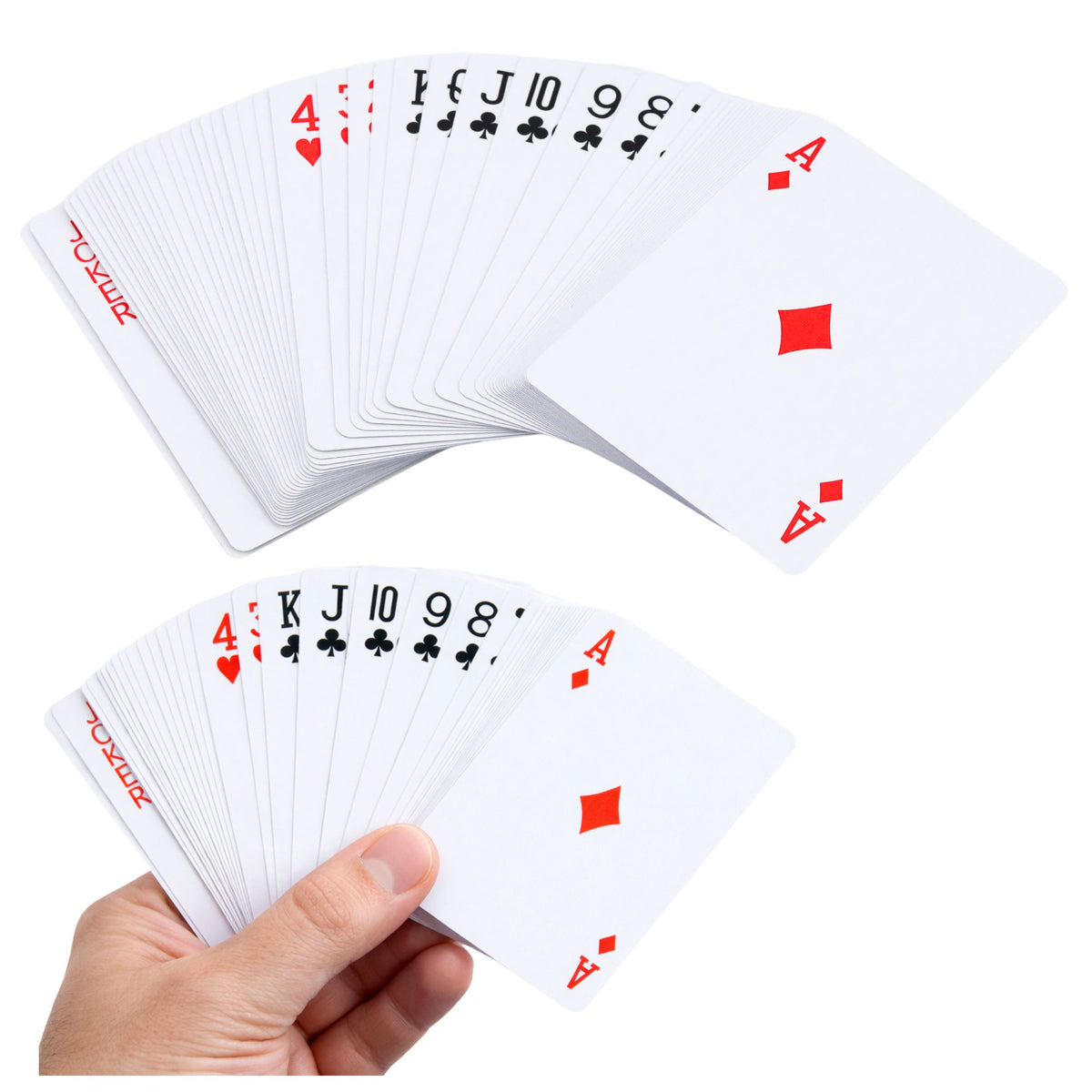 Classic Playing Cards Plastic Coating Blue