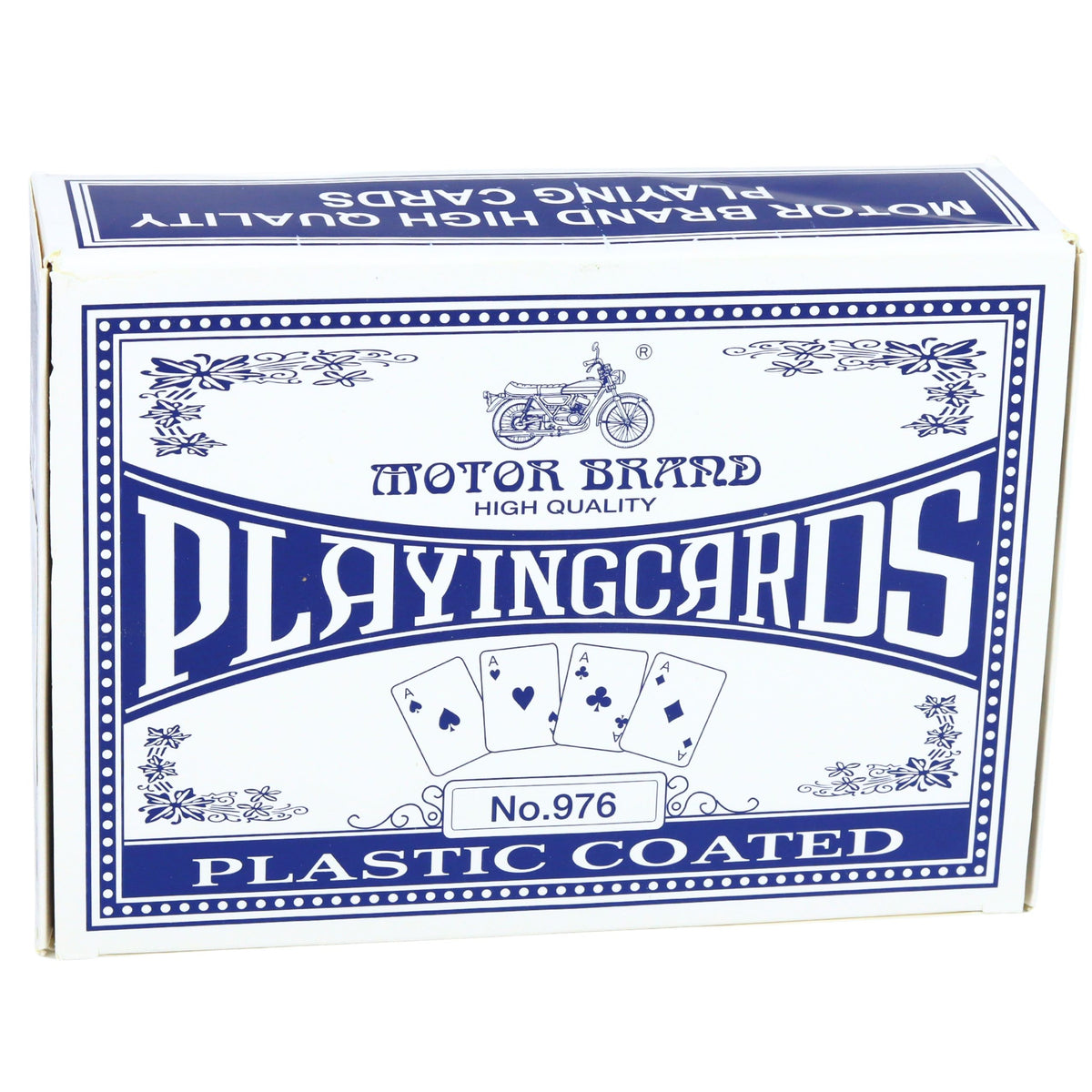 Carte da gioco classiche Rivestimento in plastica blu