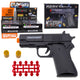 Mini Pistol Weapon For Bullets And Shells Black 13.5 Cm