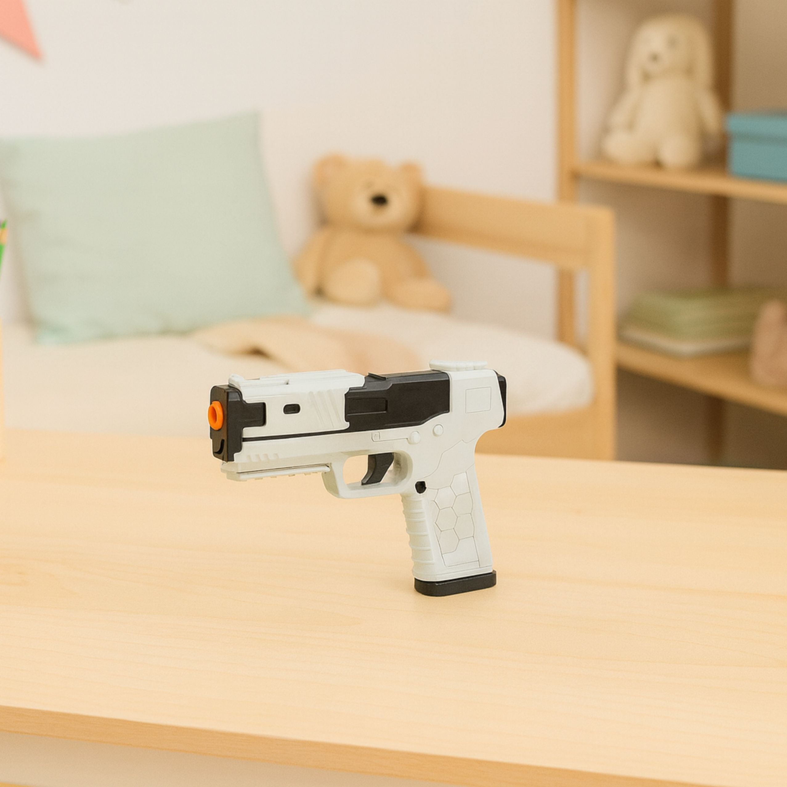 Toy Gun Foam Cartridges Ammunition Shells White