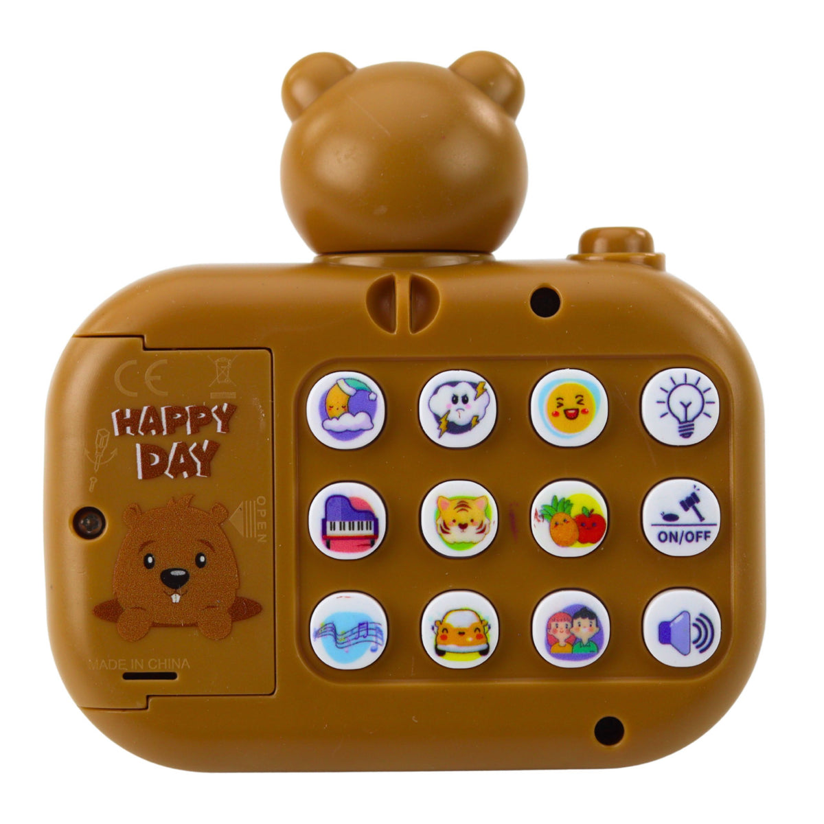 Capybara Interactive Camera Light Projector Sounds Lanyard
