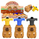 Capybara Spinning Top Interactive Led Lights Melodies 12.5 Cm