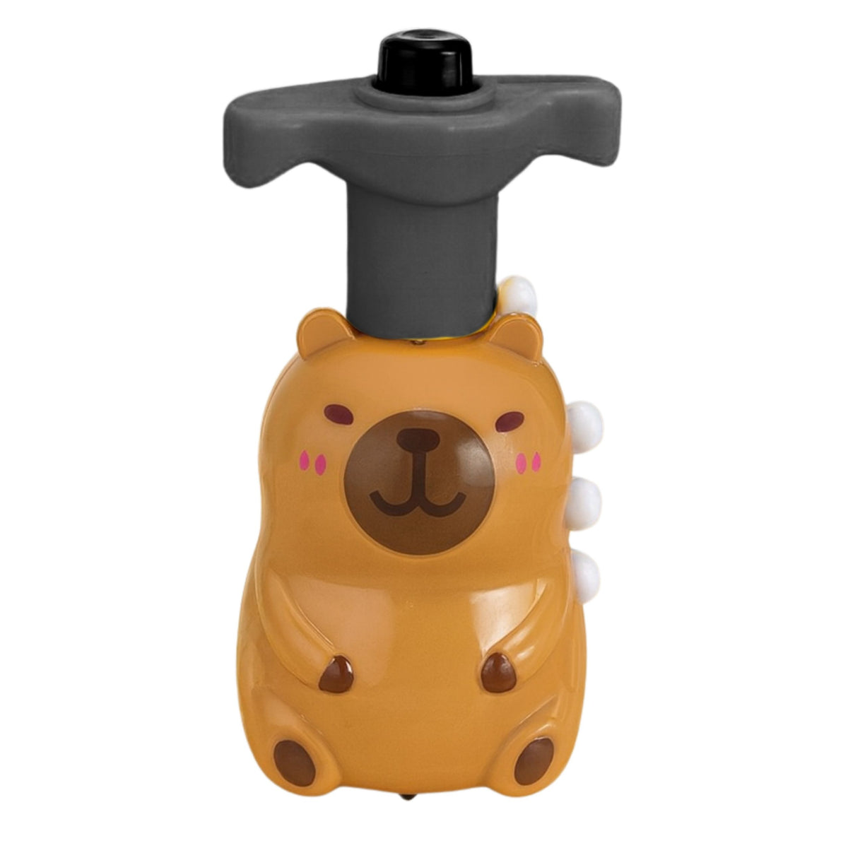 Capybara Spinning Top Interactive Led Lights Melodies 12.5 Cm