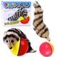 Ball With Fluffy Ferret Tail Interactive Toy For Children