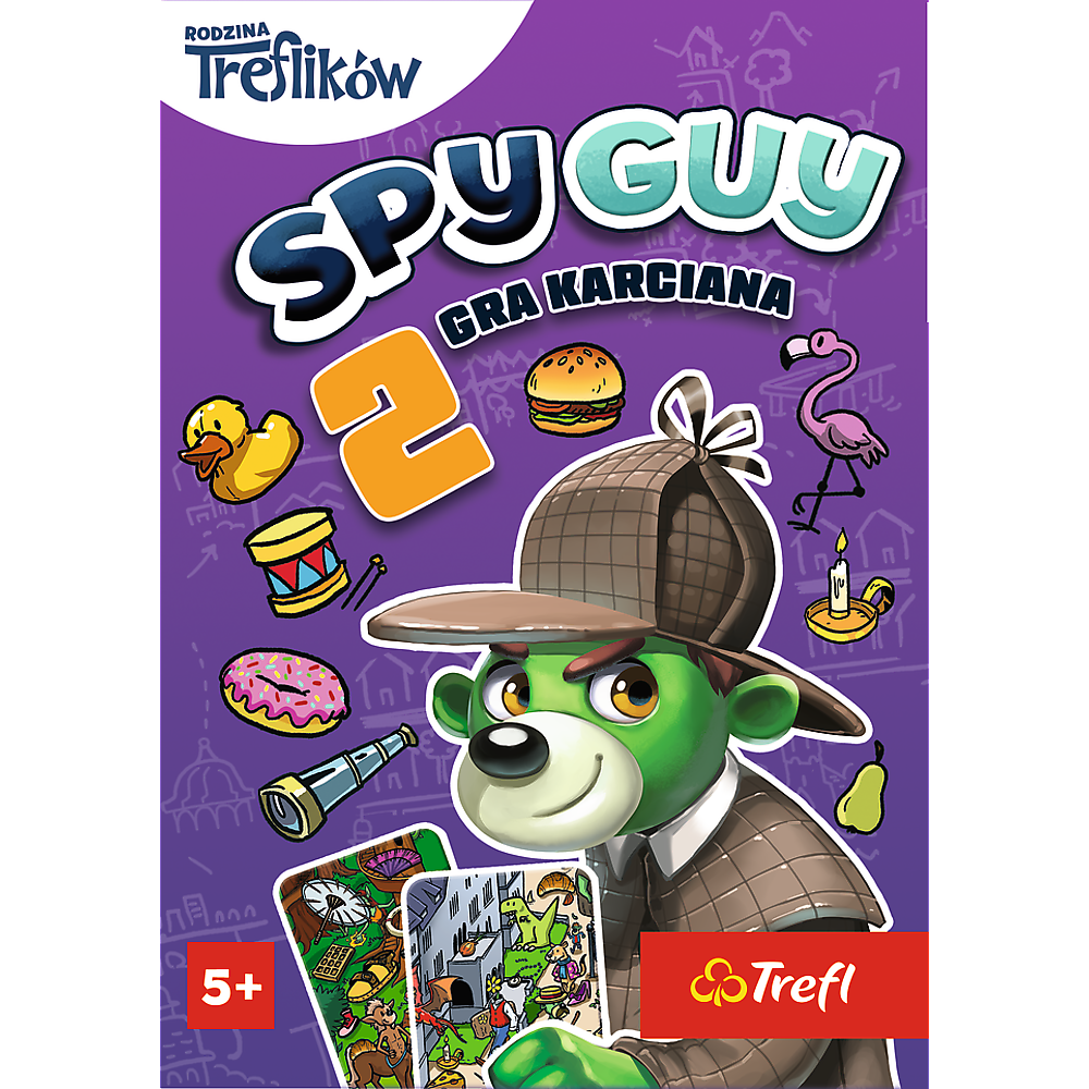 Game - Spy Guy Card Game 2 Of Trefl 02817