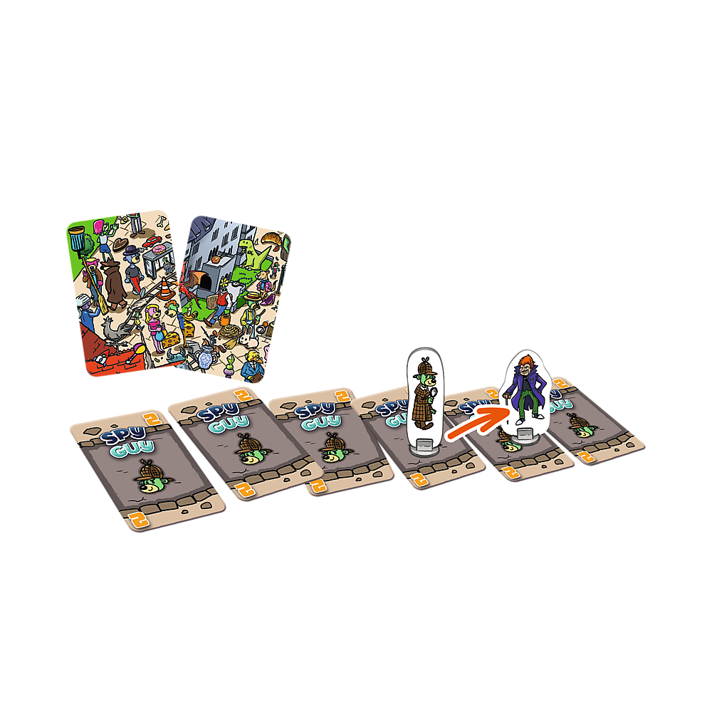 Game - Spy Guy Card Game 2 Of Trefl 02817