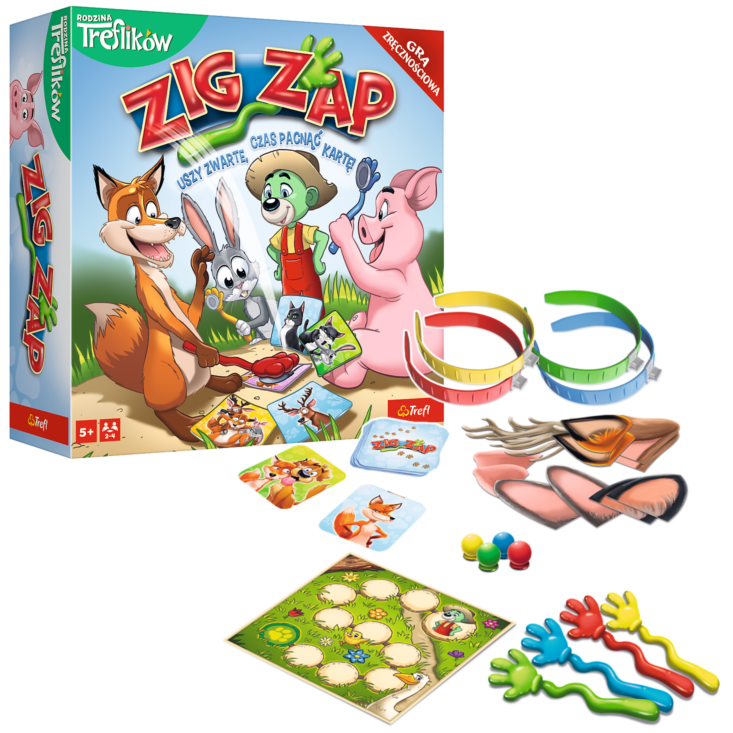 Game - Zig Zap Treflik Family Trefl 02821