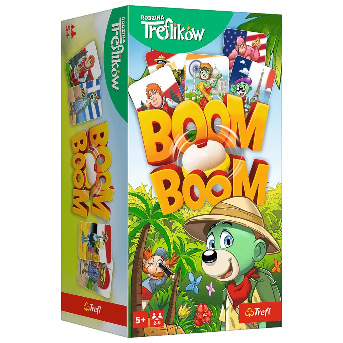 02822 Jogo - Boom Boom Treflik Família Trefl