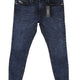 Diesel Stickker 0687m Masculino Jeansblue Bigodes Super Slim Skinny Stretch