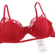 Scandale Le Balconet 1/2 Spacer Sublime-vermelho feminino rendas guipure brared