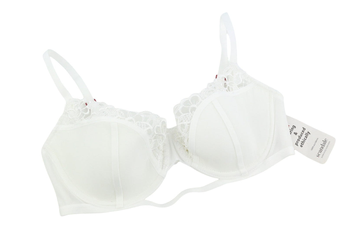 Scandale Le Balconet 1/2 Spacer Sublime-undyed Women Brawwhite Guipure Laces