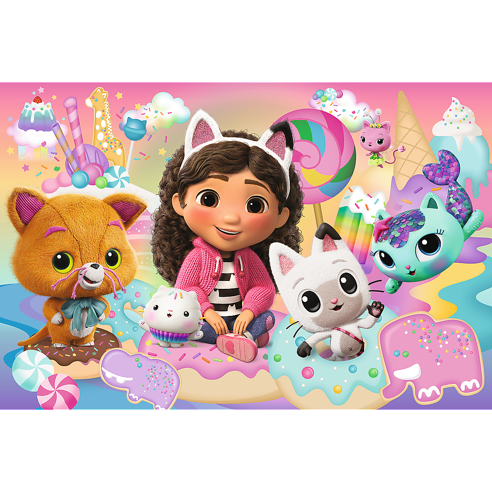 Puzzle – 24 Maxi – Gabby's Cat World – Trefl 14381