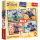 4-in-1 Puzzle – Hawaiian Vacation – Disney Stitch Trefl 34666