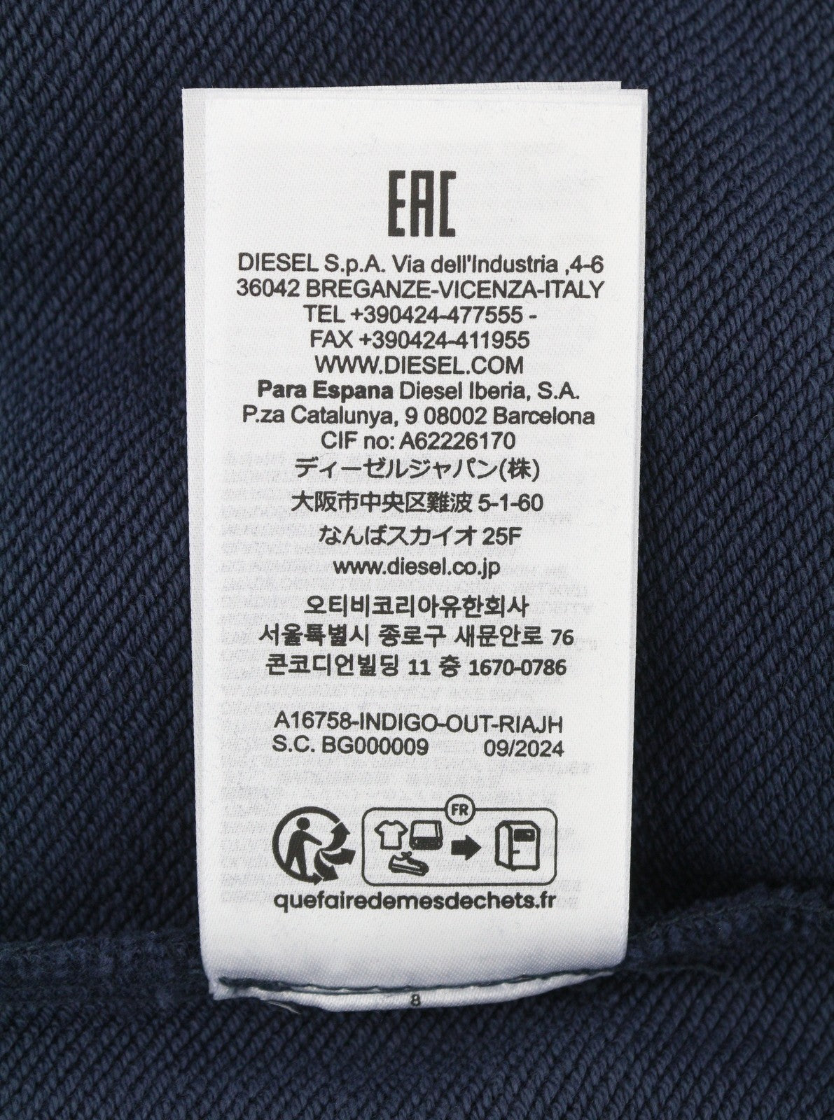 Sweatshirt Indigo-out