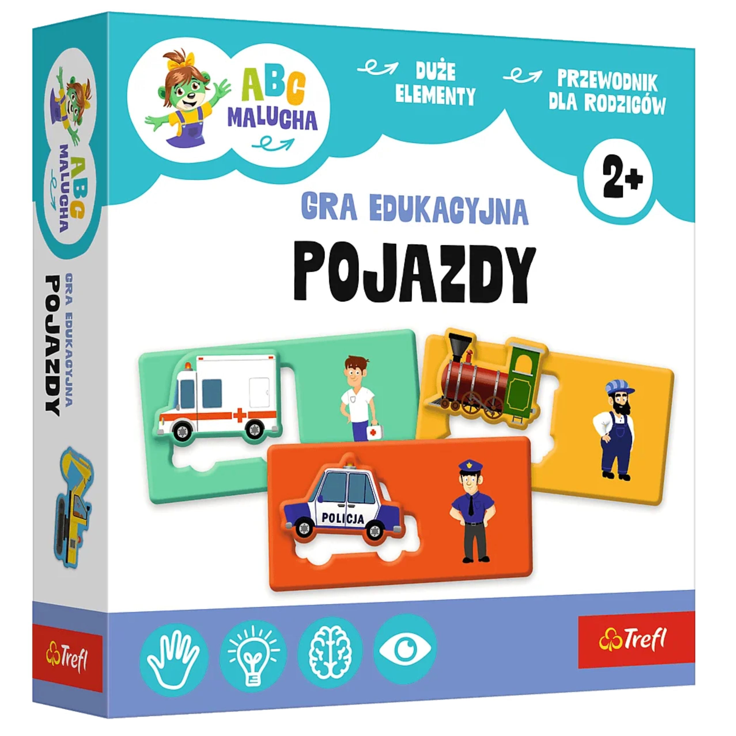 Game - Vehicles - Toddler Abc - Trefl 02907