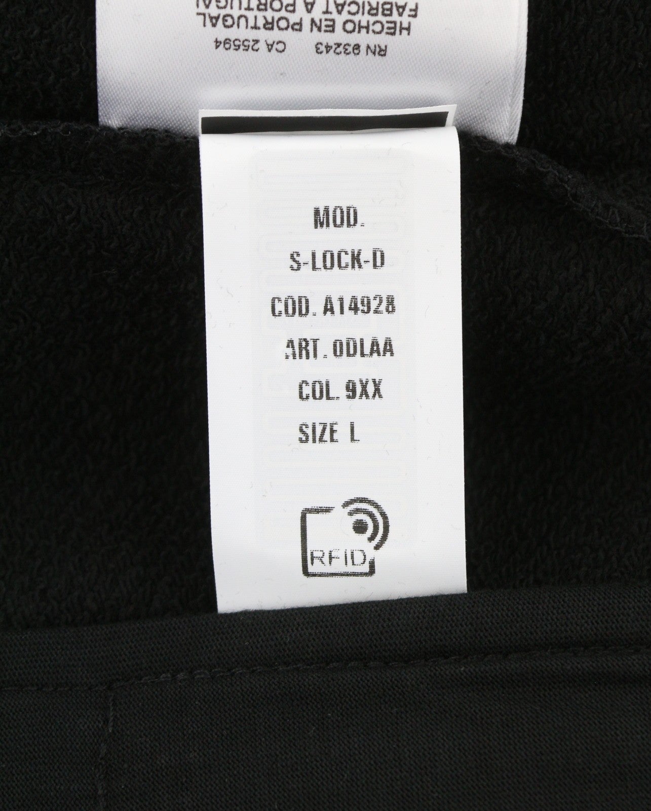 Pánská mikina Diesel S-lock-d Černá Vysoký Neck Zip Track Top Rrp195