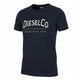 Pánské tričko Diesel T-diego-boss 2xl Blue Tricot Crew Collar Krátký rukáv