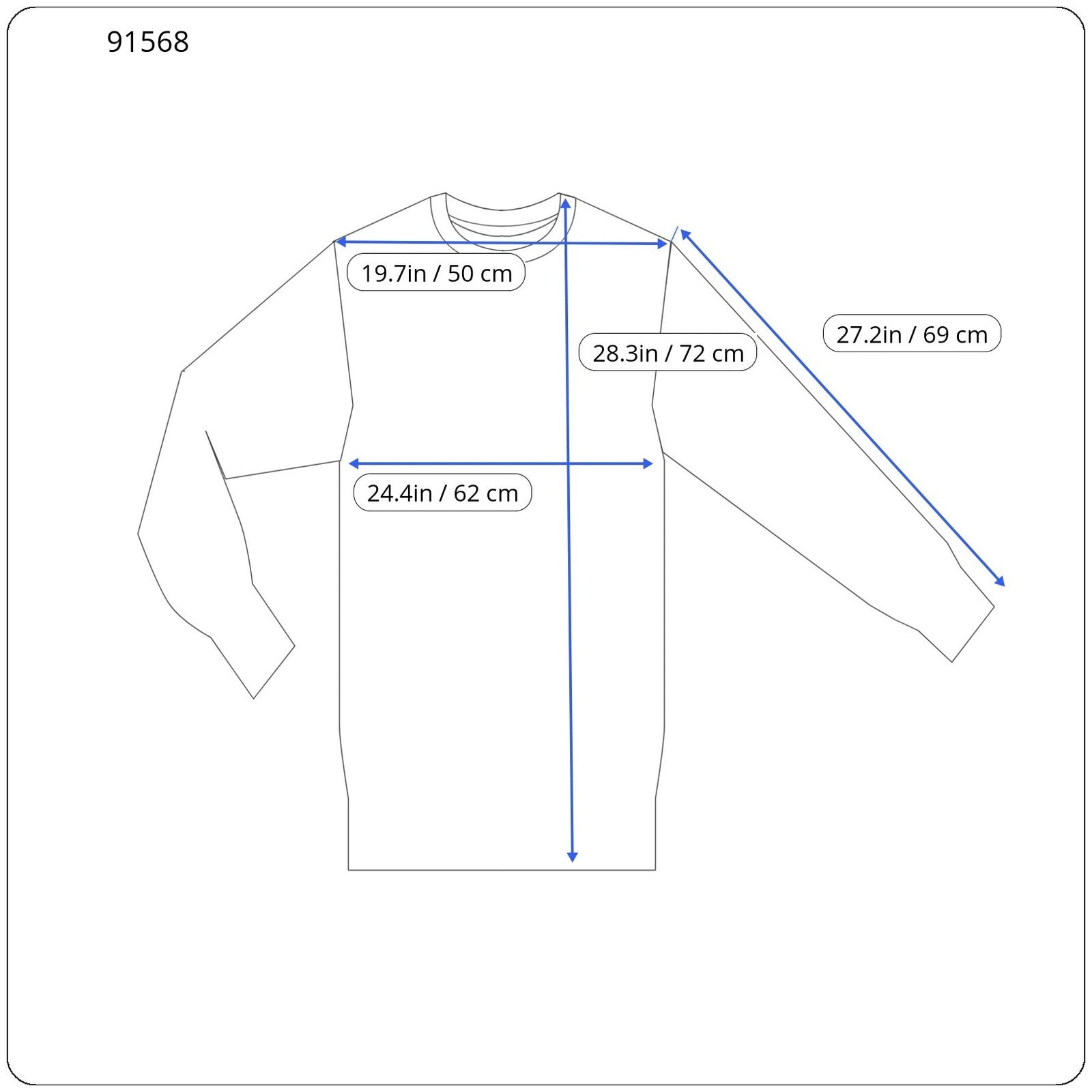 Diesel S-girk 250238 Off Masculino Moletom Azul Gola Redonda Manga Longa Pull On