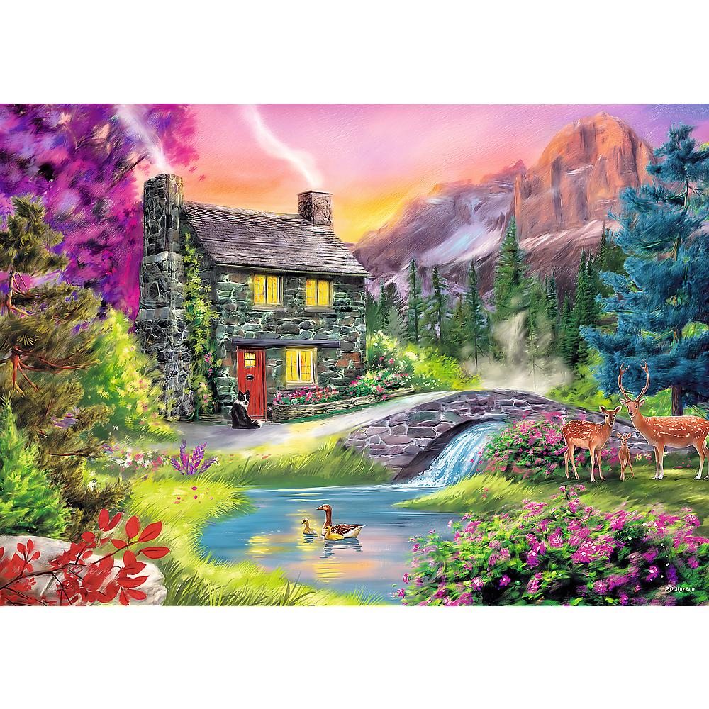 Puzzle – 500 Pcs – Mountain Idyll Trefl 37325