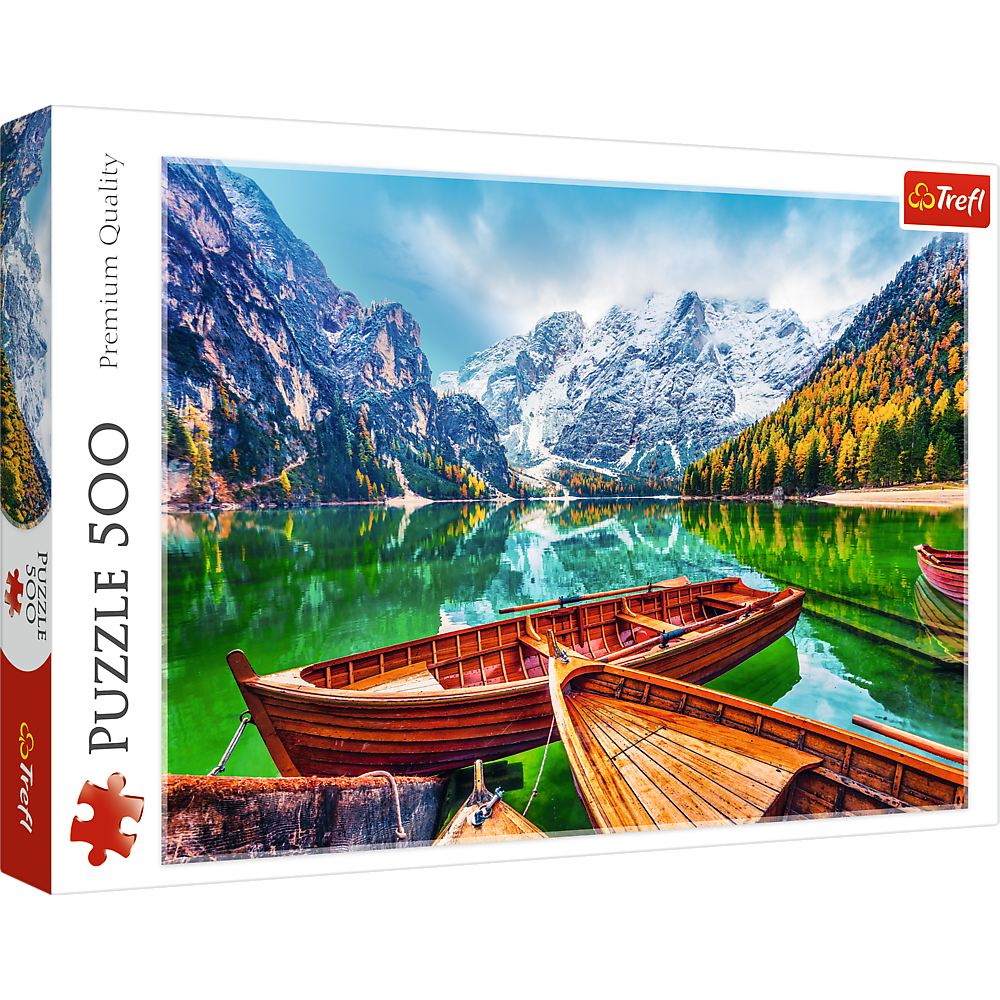 Puzzle – 500 – Lake Braies Italy Trefl 37486