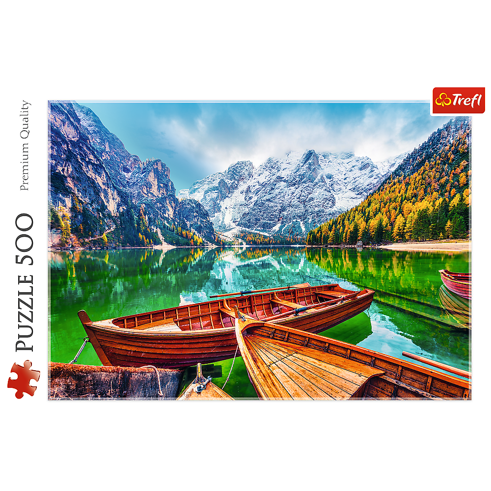 Puzzle – 500 – Lake Braies Italy Trefl 37486