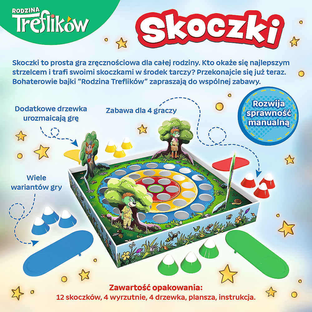 Trefl 02820 Jumpers Family Arcade Game