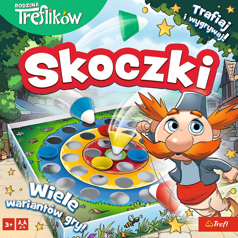 Trefl 02820 Jumpers Family Arcade Game