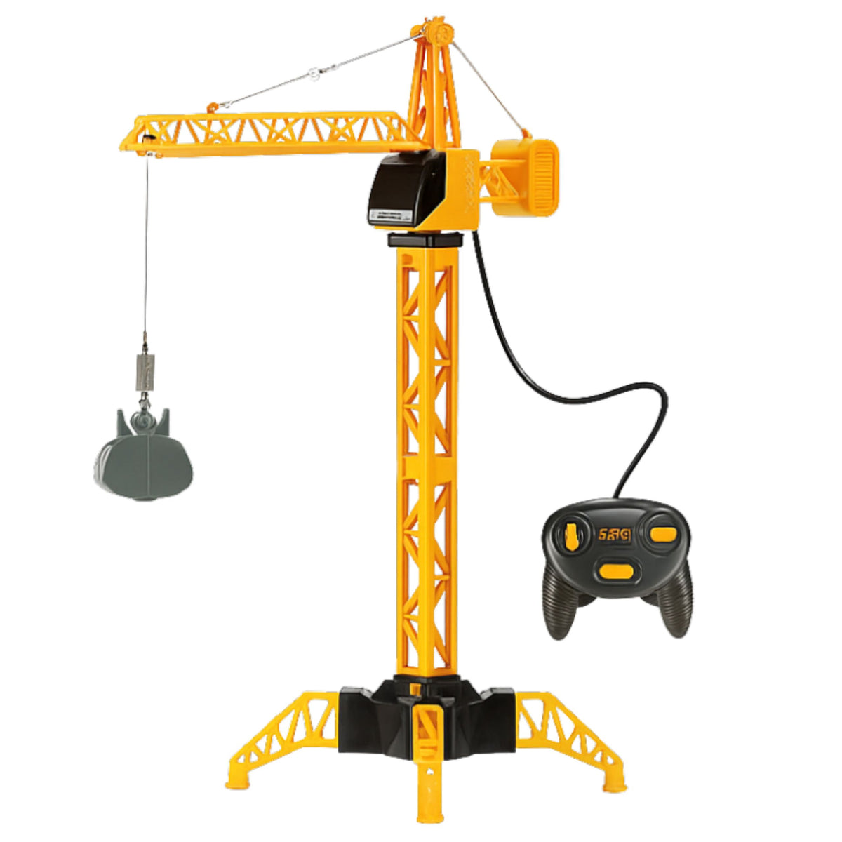Remote Control Construction Crane Rc Wired 360° Rotation 71 Cm