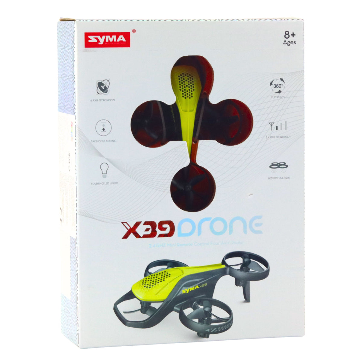 Mini Rc Drone Syma X36 Four-axis Acrobatics Yellow