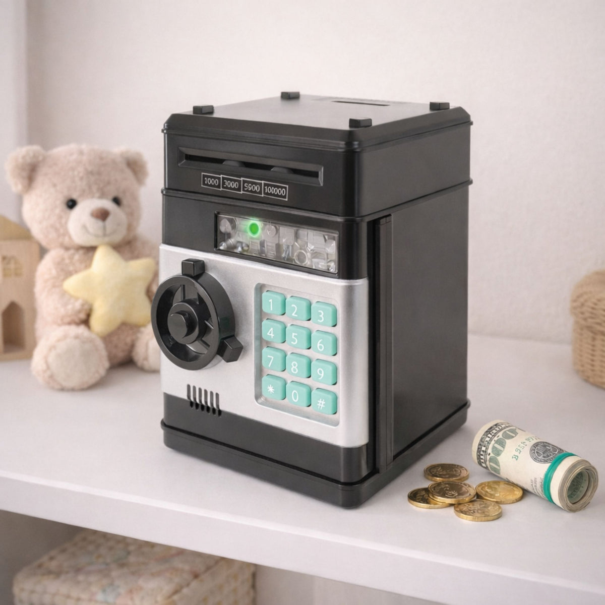 Sicheres DIY-Sparschwein zum Zusammenbauen elektronischer Sparschwein-Pin-Sounds