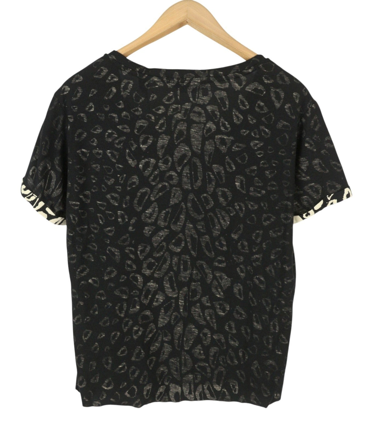 Black Cotton T-shirt
