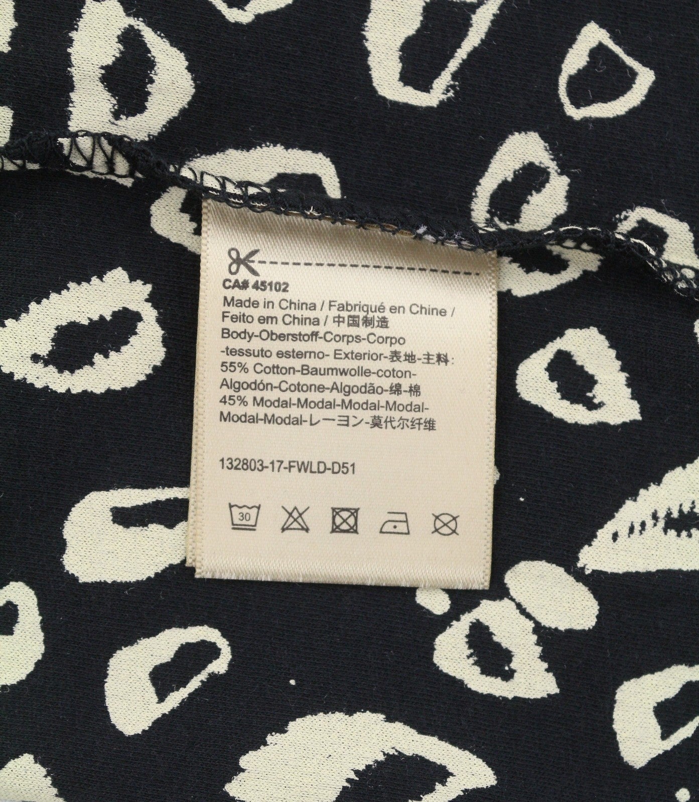 Black Cotton T-shirt