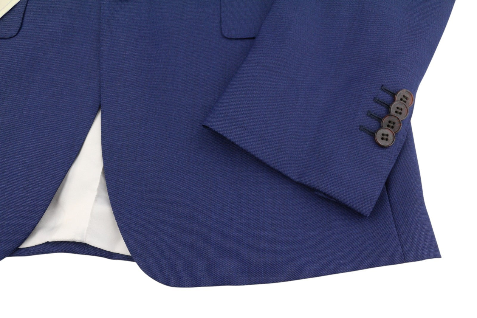 Suitsupply Napoli Blazer para hombre azul recto corte slim lana de un solo pecho