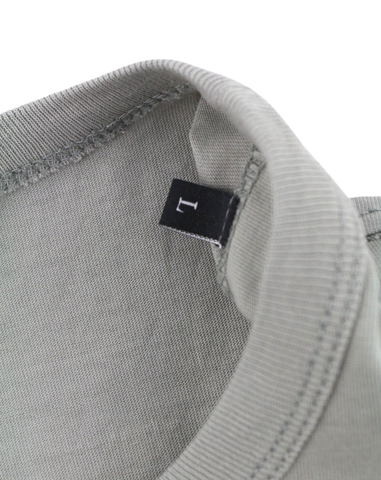 Diesel T-boxt-r23 Men T-shirtgrey Tricot Oversized Crew Neck Short Sleeve