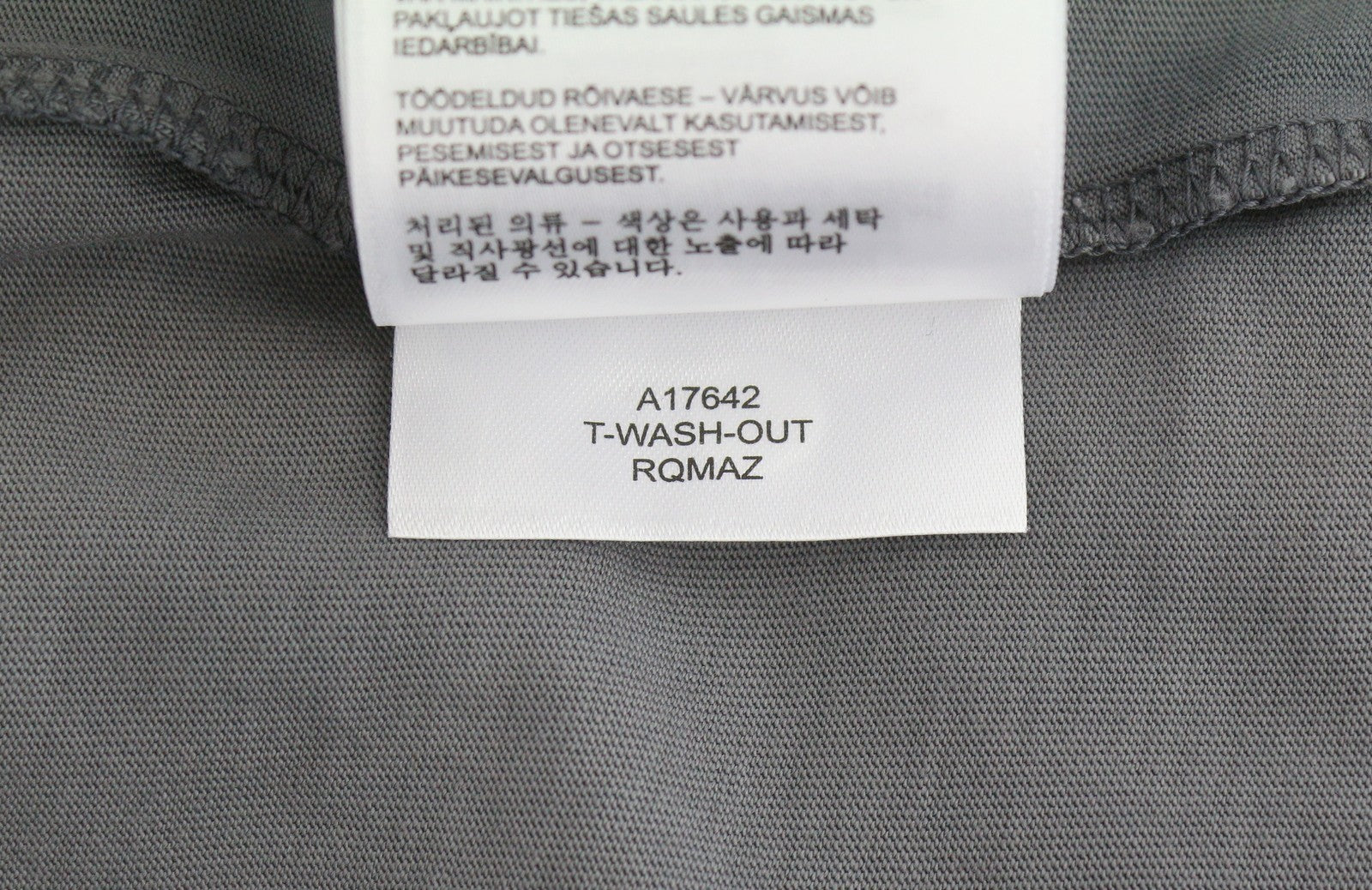 T-shirt T-wash-out