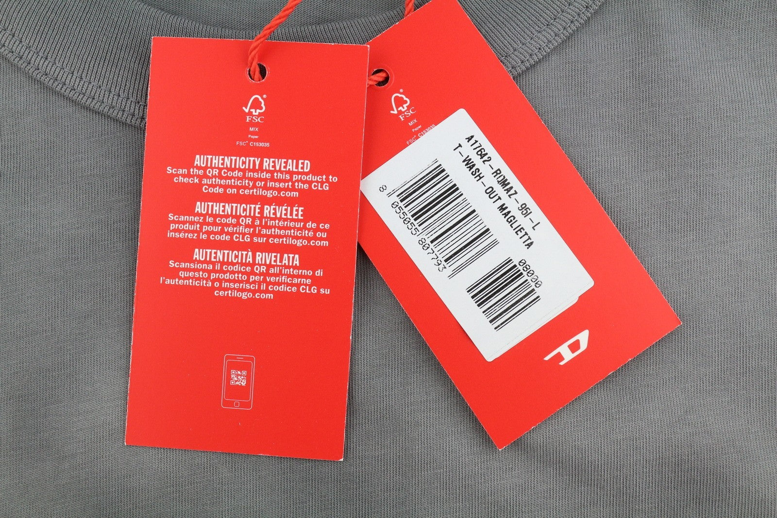 T-shirt T-wash-out