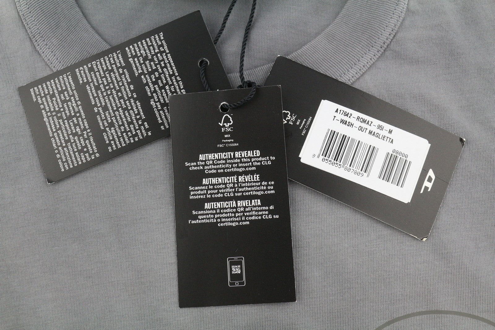 T-shirt délavé